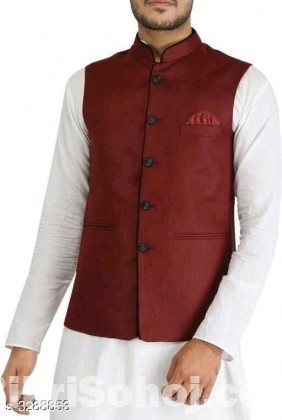 Divine Stylish Printed Men's Nehru Jackets Vol 10